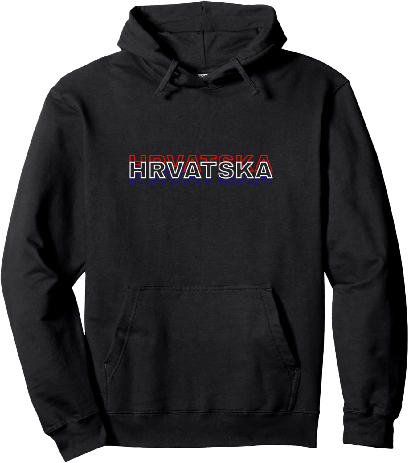 

Худи с флагом Хорватии Croatia, черный