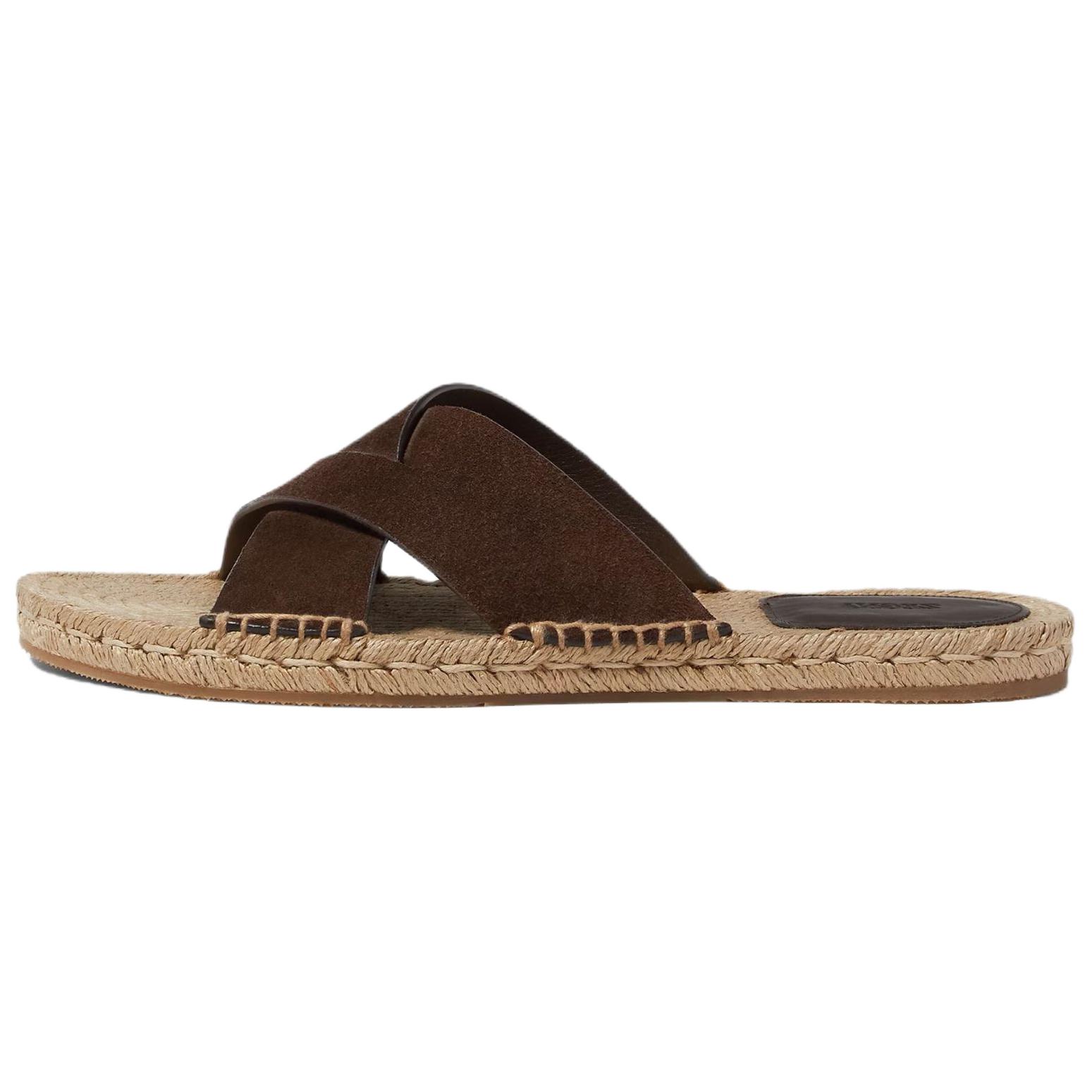 

Ermenegildo Zegna Мужские сандалии Zegna Slide, темно-коричневые