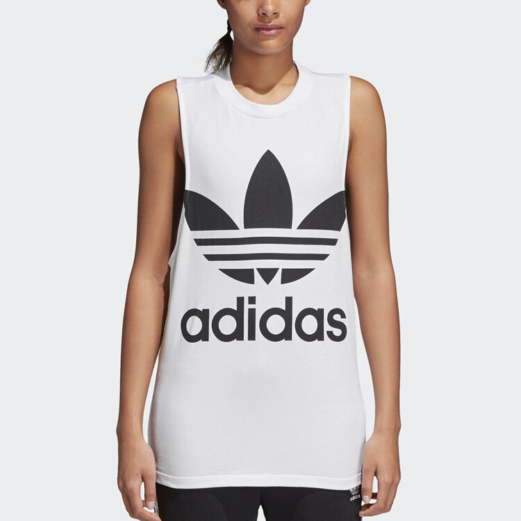 Жилет Trefoil женский белый Adidas Originals — фото 3