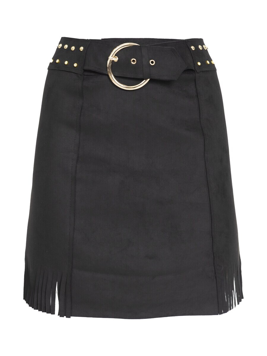 

Кожаная юбка Influencer Skirt, черный