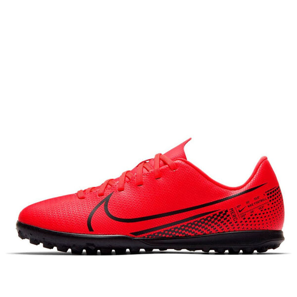 

Кроссовки jr vapor 13 club tf turf 'red black' Nike, красный