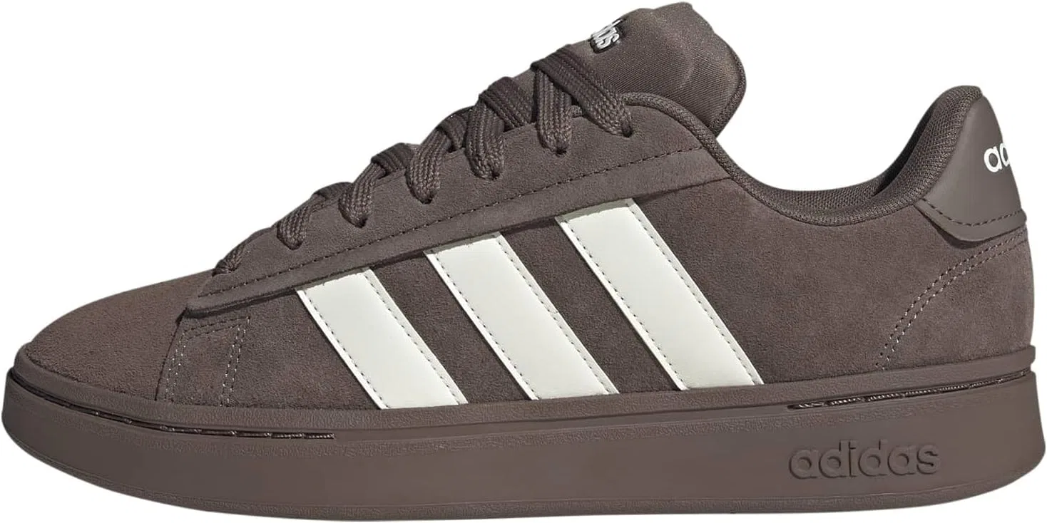 Кроссовки Grand Court Alpha, adidas, цвет Earth Strata/Off White/Earth Strata