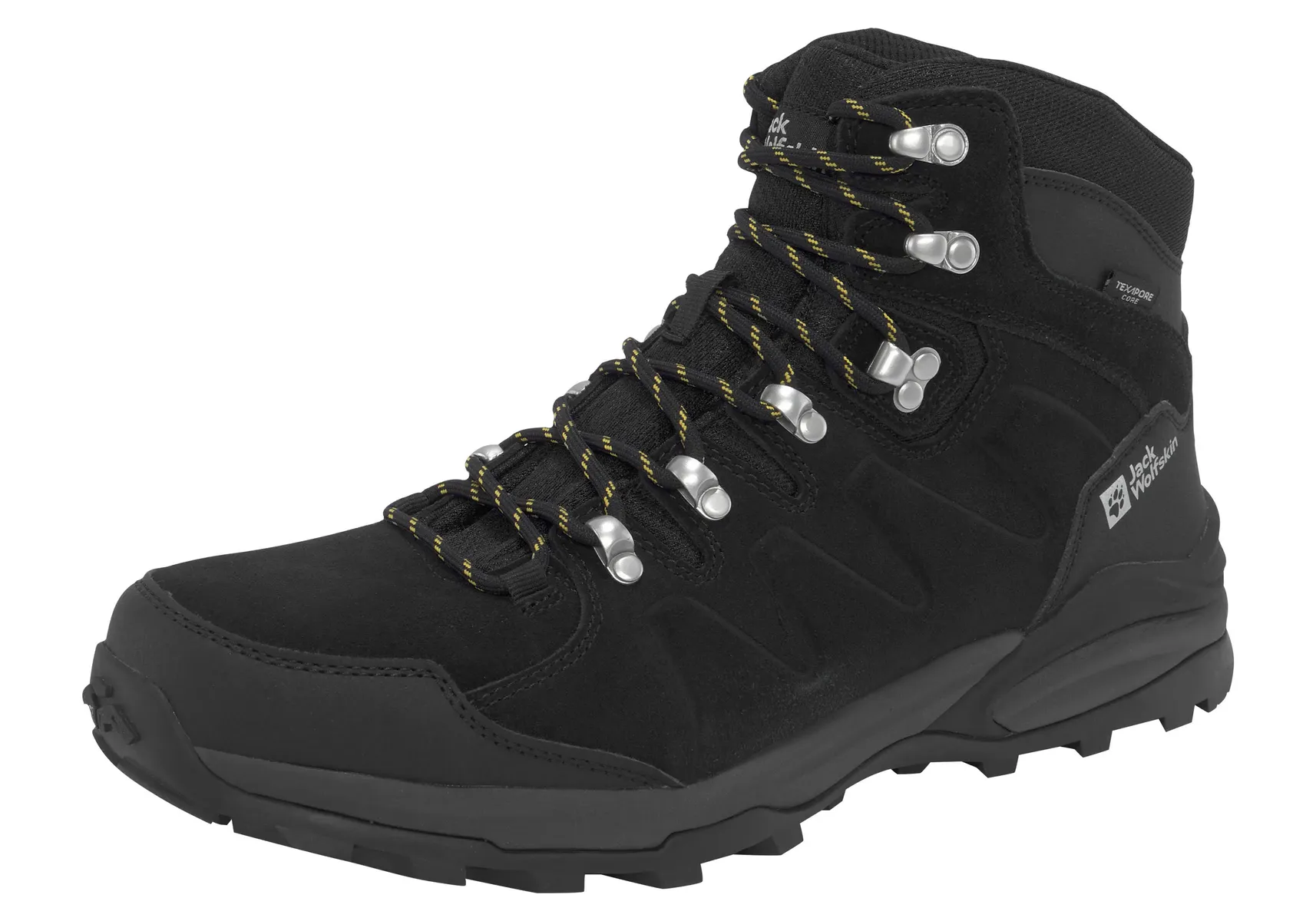 

Кроссовки Jack Wolfskin "REFUGIO TEXAPORE MID M", водонепроницаемые, черный