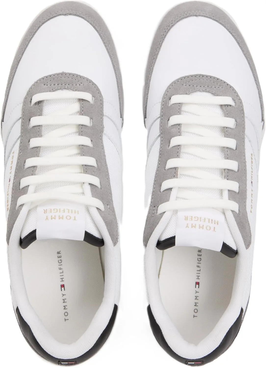 Мужские низкие кроссовки Tommy Hilfiger Lopro LTH Mix RWB Fm0fm05826, белый — фото 4