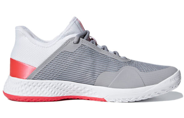 Кроссовки adizero club 'gray orange' Adidas, серый — фото 2