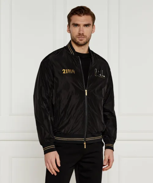 

Бомбер Regular fit Karl Lagerfeld, черный