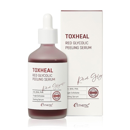 

Сыворотка для пилинга Toxheal Red Glycolic Peeling Serum 100 мл Esthetic House