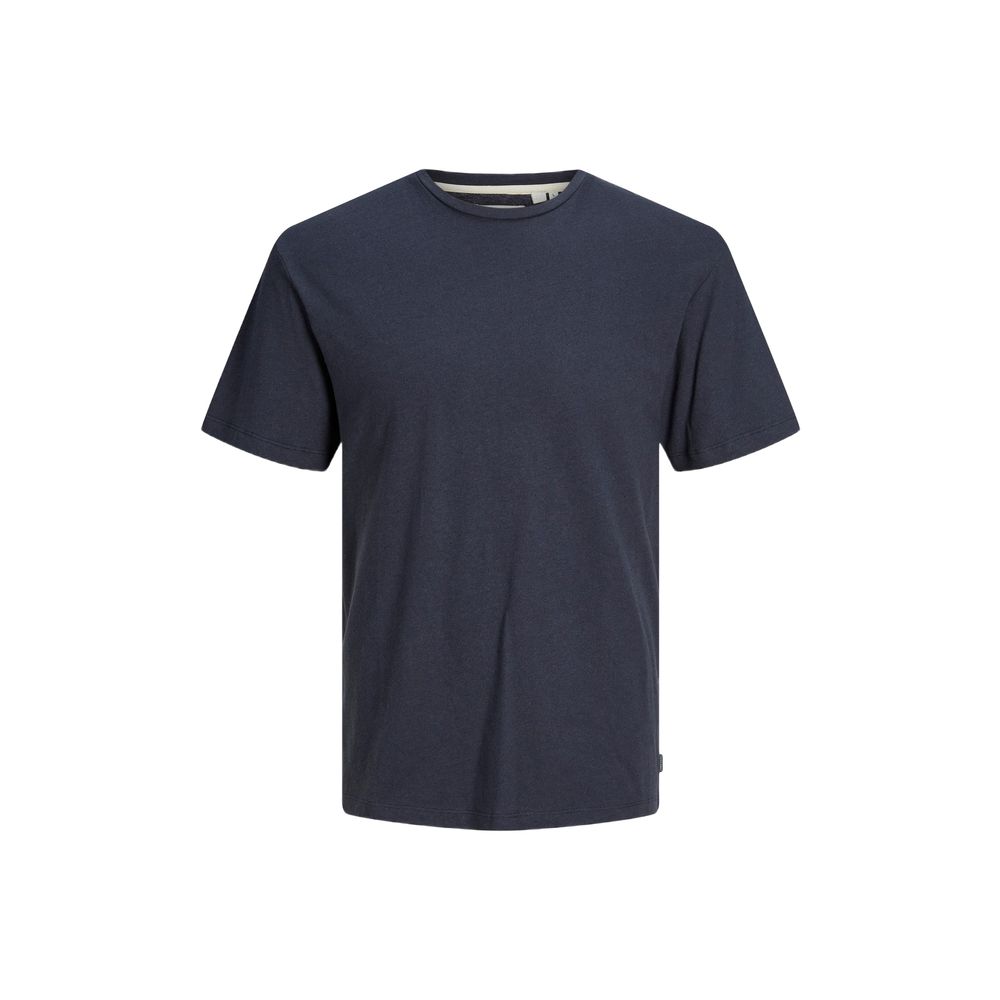 

Синяя хлопковая футболка Jack & Jones