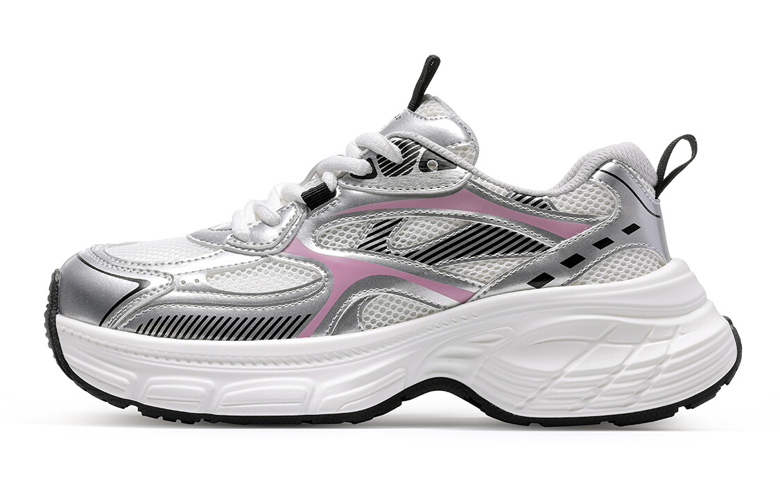 

Кроссовки C°BANNER Chunky Sneakers Women's Low-top Pinky Silver, цвет Pinky Silver
