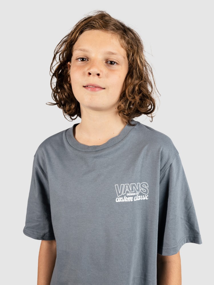 Футболка Vans Shop Front Kids T-Shirt, stormy weather — фото 3