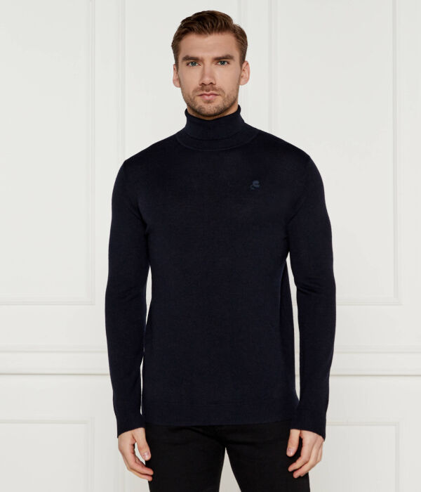 

Водолазка шерстяная Karl Lagerfeld Slim Fit, синий