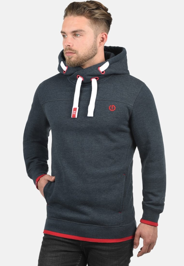 

Толстовка Sdbenjamin Hood Solid, цвет blue melange