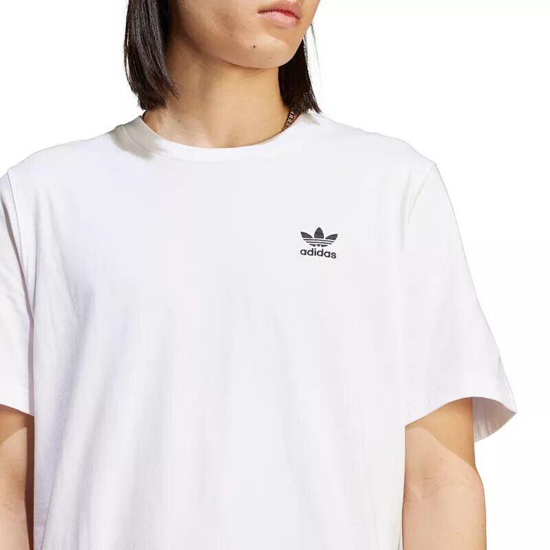 Мужская футболка с коротким рукавом Adidas Trefoil Essentials, белый — фото 4