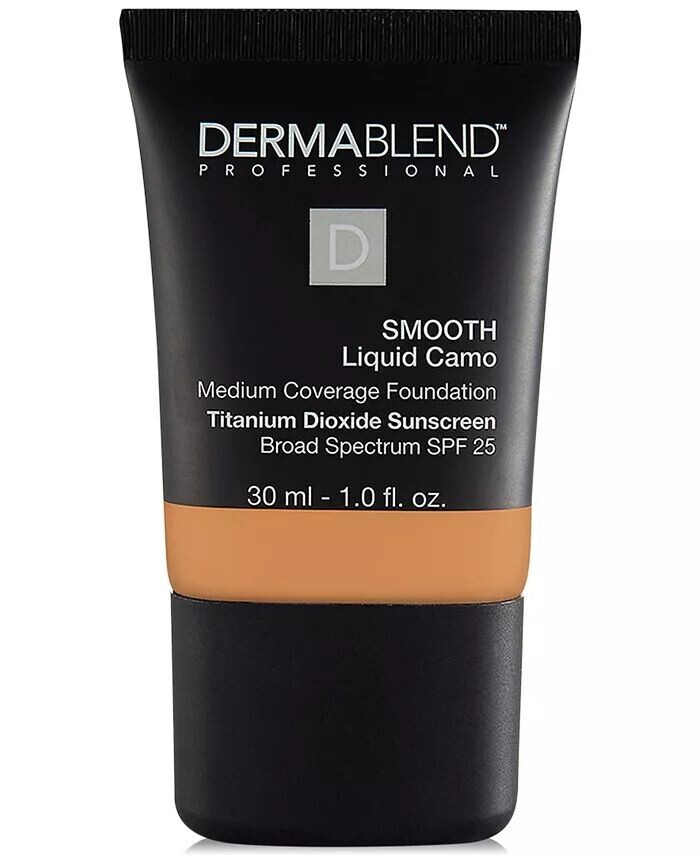 

Гладкая жидкая камуфляжная основа, 1 унция Dermablend, цвет 55W Copper