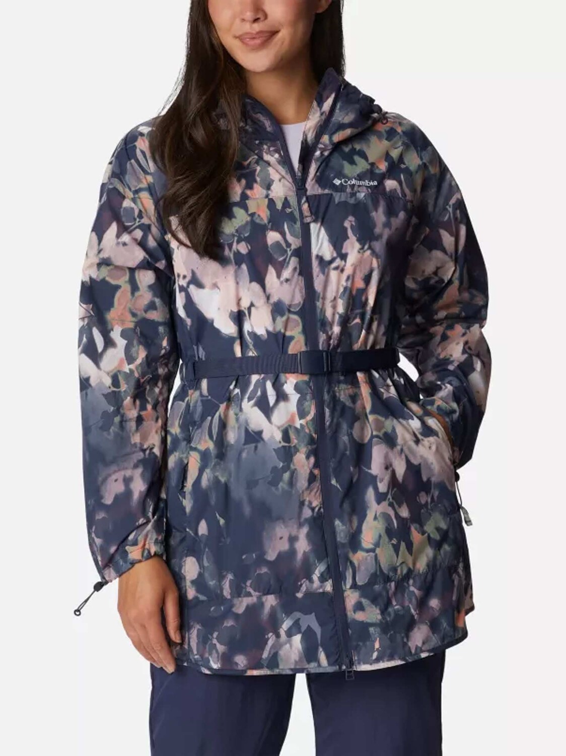 

Ветровка Columbia Parkette Long Wind Jacket, разноцветный