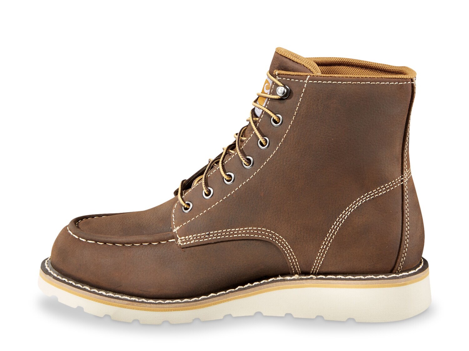 Ботинки Carhartt на танкетке повседневные, темно-коричневый — фото 3