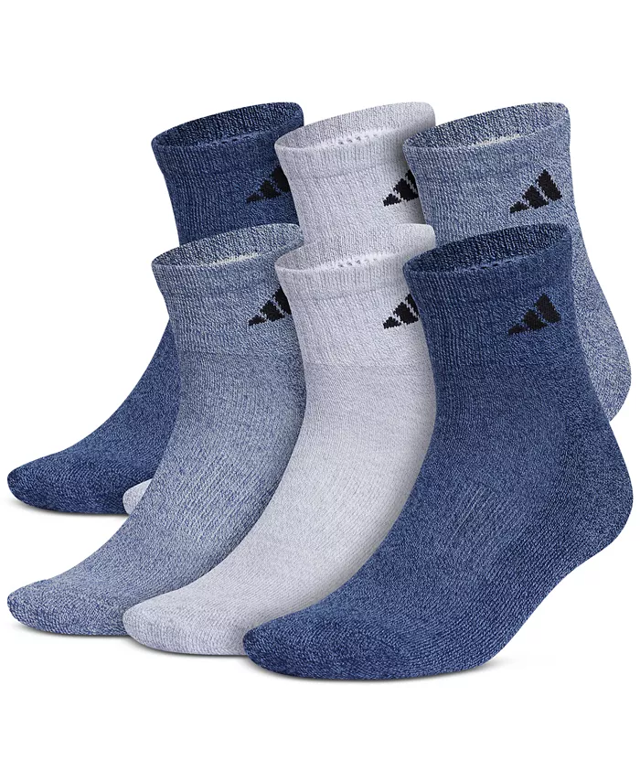 

Мужские спортивные амортизирующие носки 6 пар adidas, синий