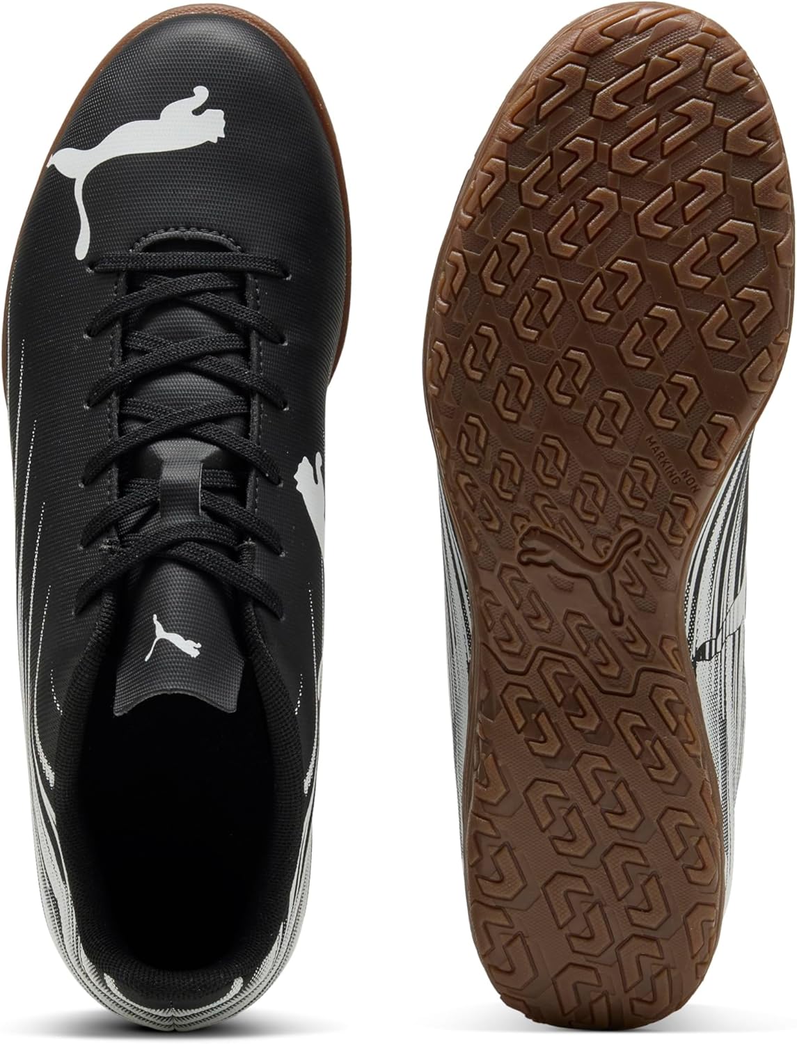 Мужские кроссовки PUMA Attacanto II, белый/черный — фото 4