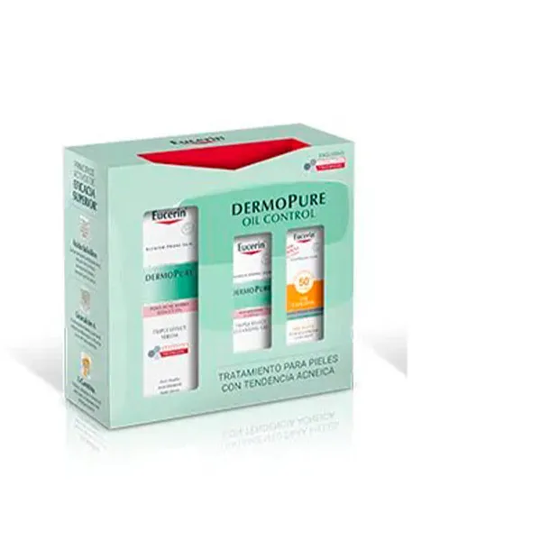 

Жидкость Dermopure + гелевый пакет Pack Dermopure Oli Control Eucerin, 1 UD