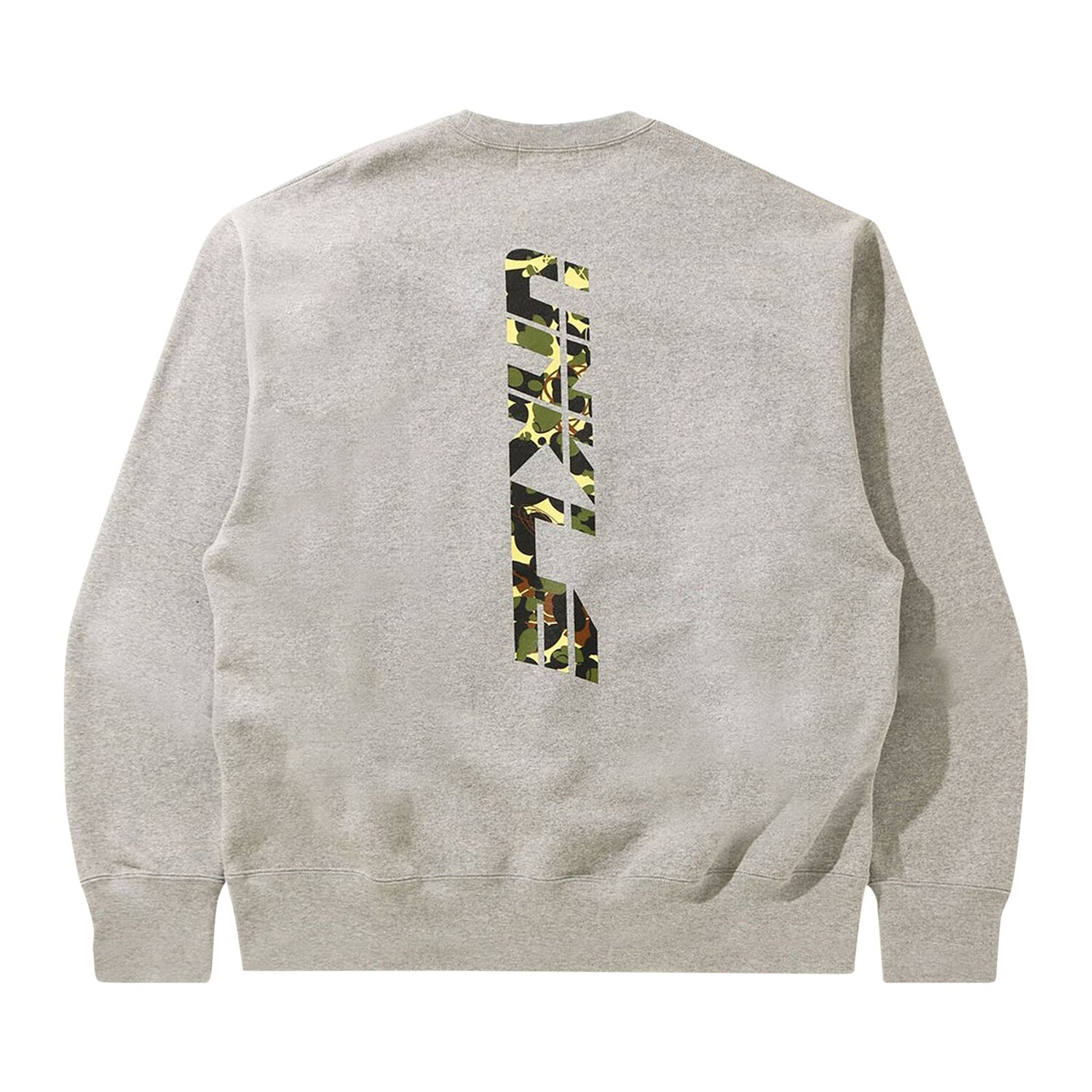 BAPE x Unkle MoWax Point Man Свободный силуэт с круглым вырезом, серый цвет — фото 2