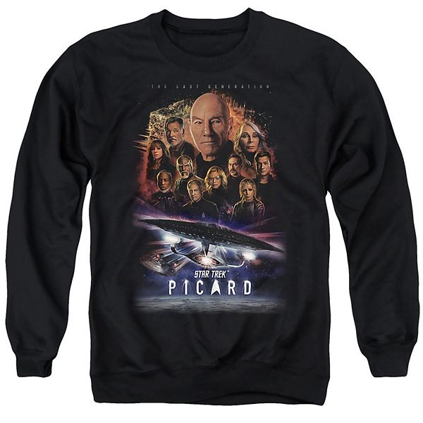 

Мужская толстовка Star Trek Picard The Last Graphic Licensed Character