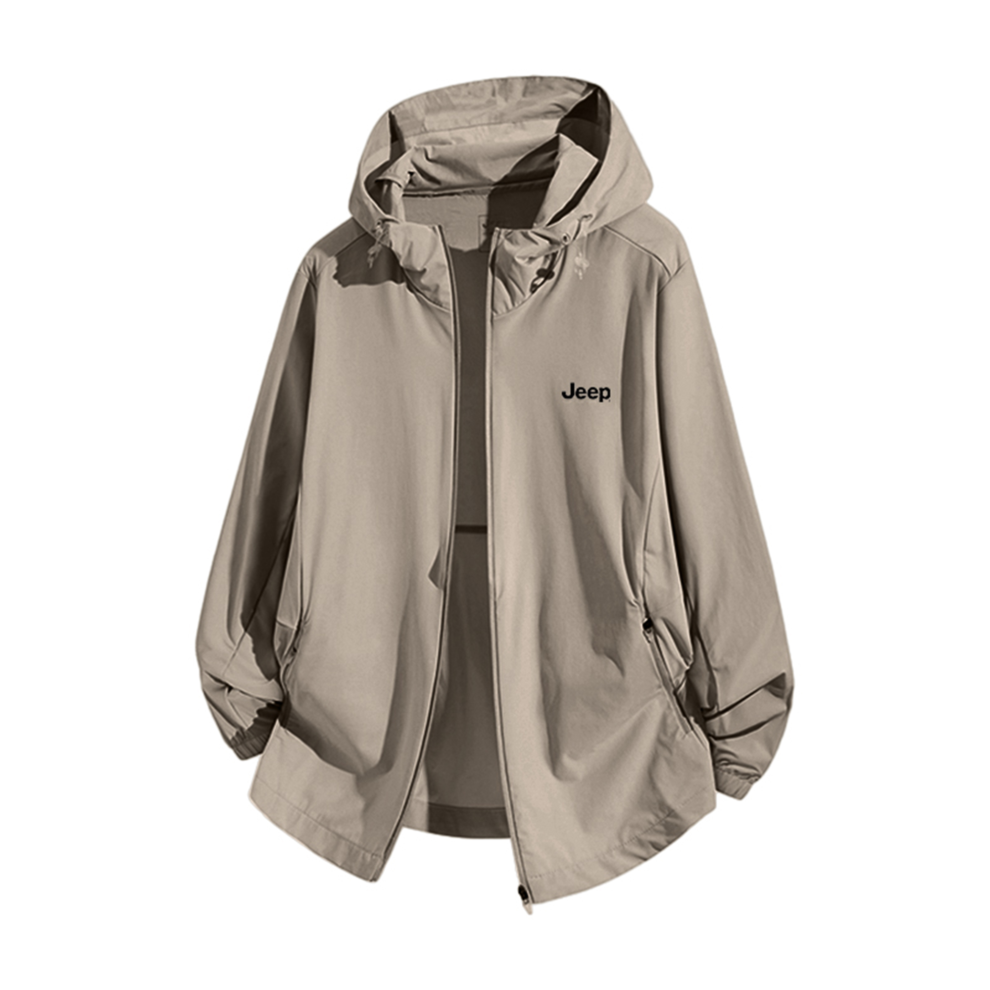 

Коллекция солнцезащитной одежды Ice Peak с защитой от ультрафиолета, дышащая, унисекс Jeep, хаки[efficient sun protection+upf50+]