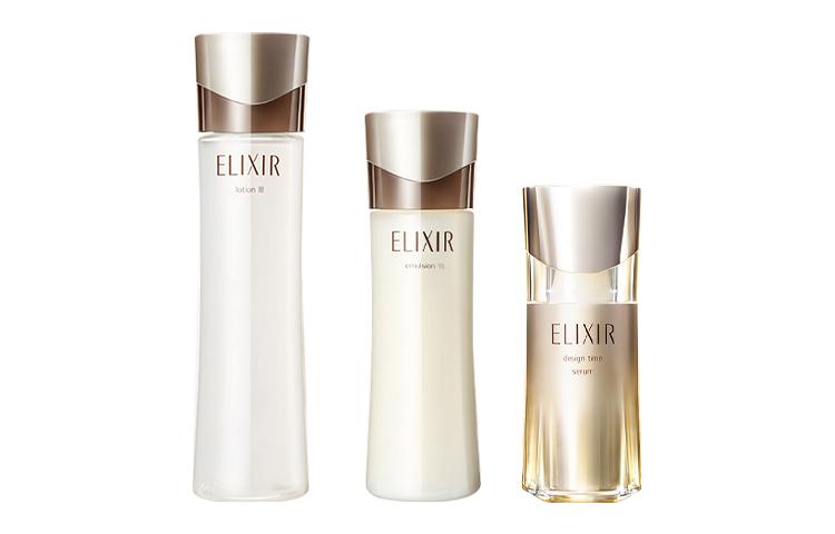 ELIXIR Набор Time Enriched Cream Water Lotion Essence увлажняющий и подтягивающий 170мл+130мл+40мл — фото 3