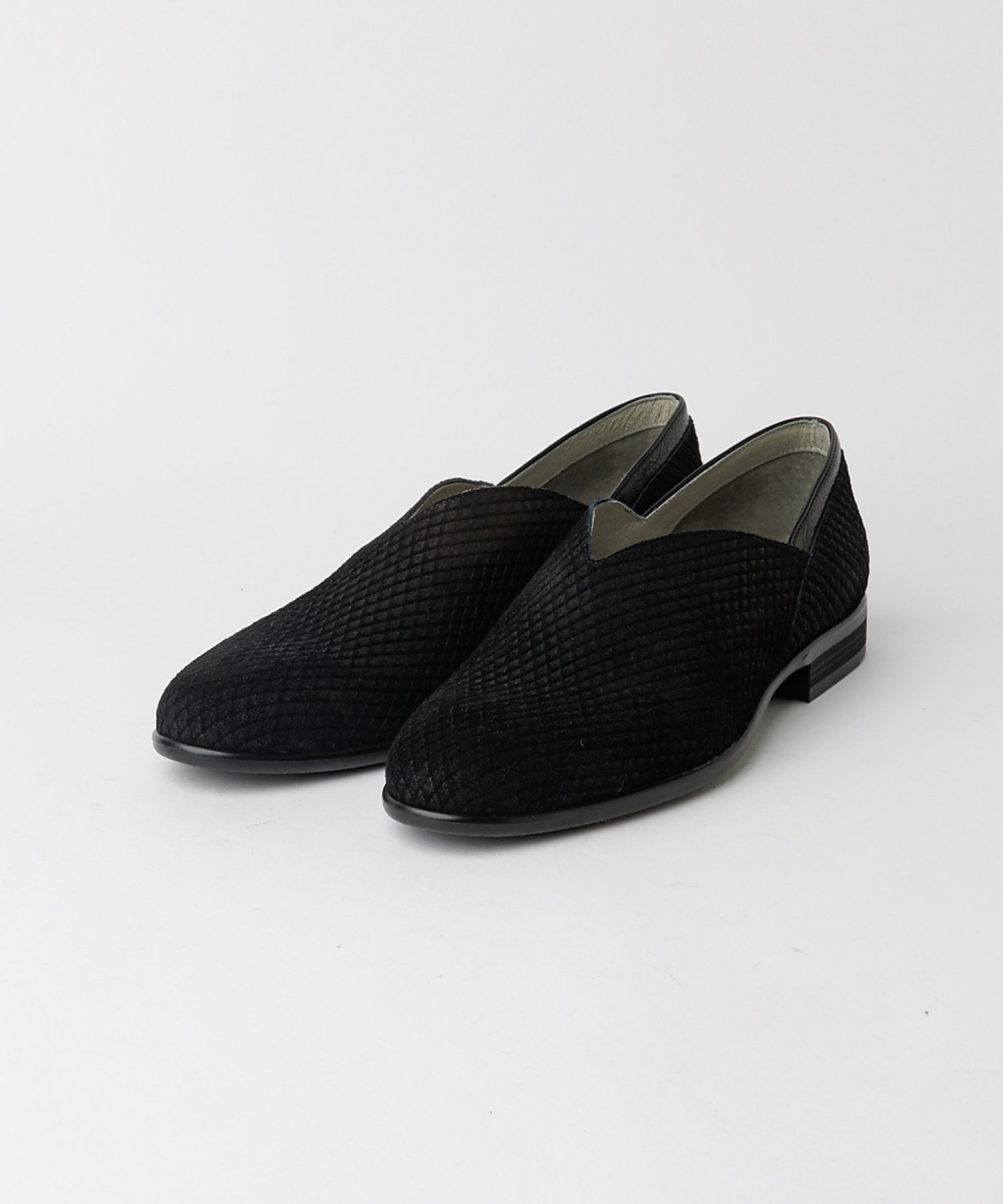 26 S/S Кожаные туфли без шнурков с V-образным вырезом Предзаказ AlfredoBANNISTER, Black Other 1