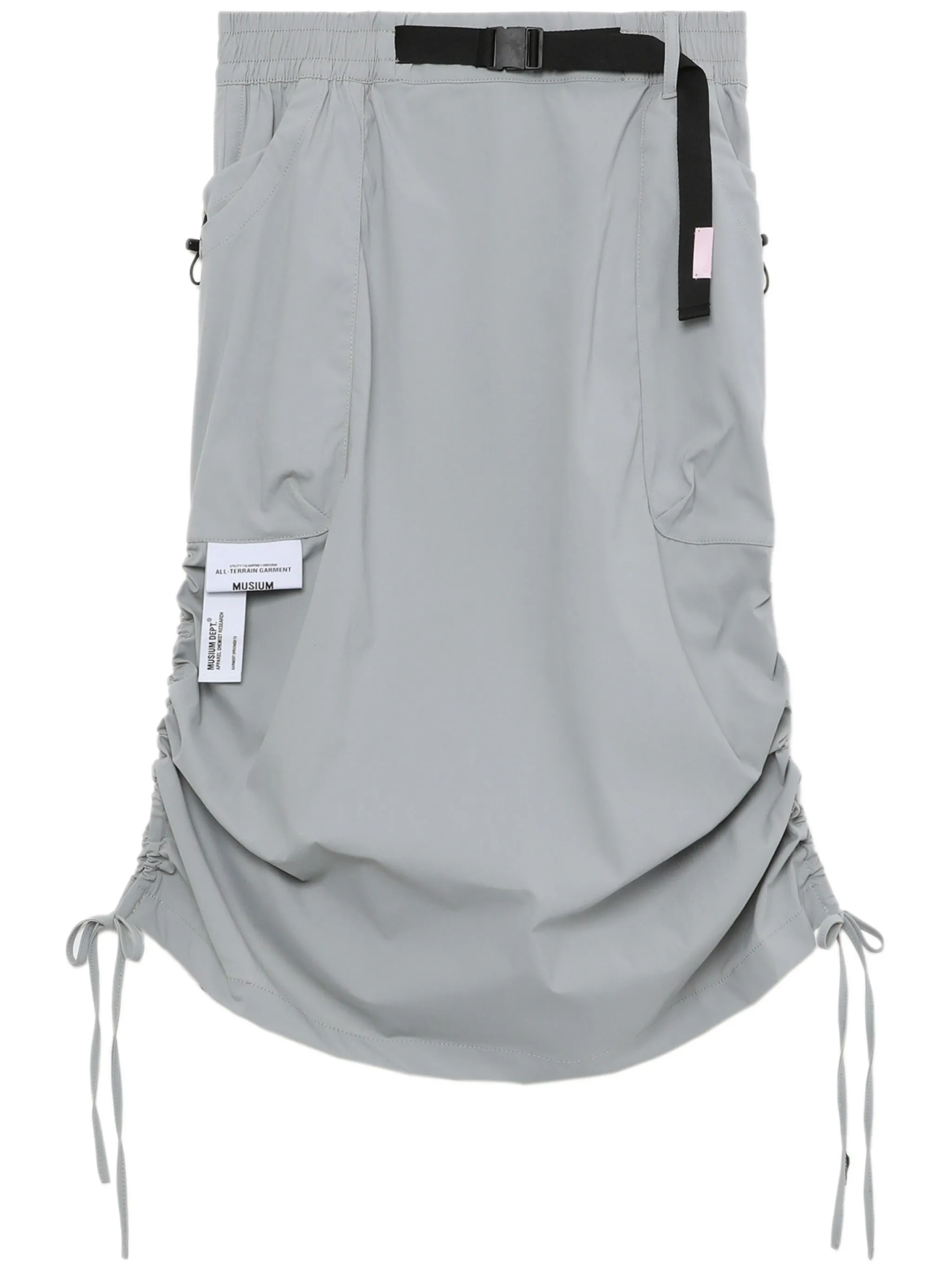 

Юбка миди с поясом Musium Div., серый