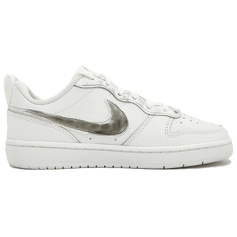 Кроссовки для скейтбординга Court Borough Low 2 Low top детские Nike, Seeking Plum Blossom in The Snow — фото 3