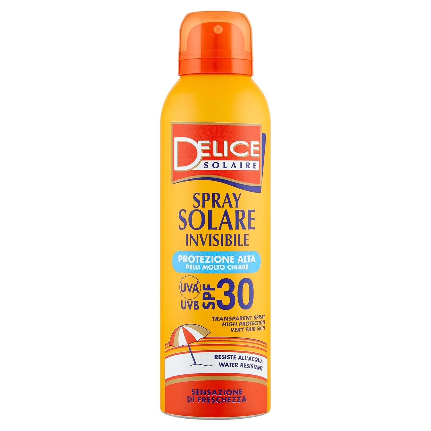 Невидимый прозрачный солнцезащитный спрей Delice Solaire SPF30 150 мл Delice Solaire