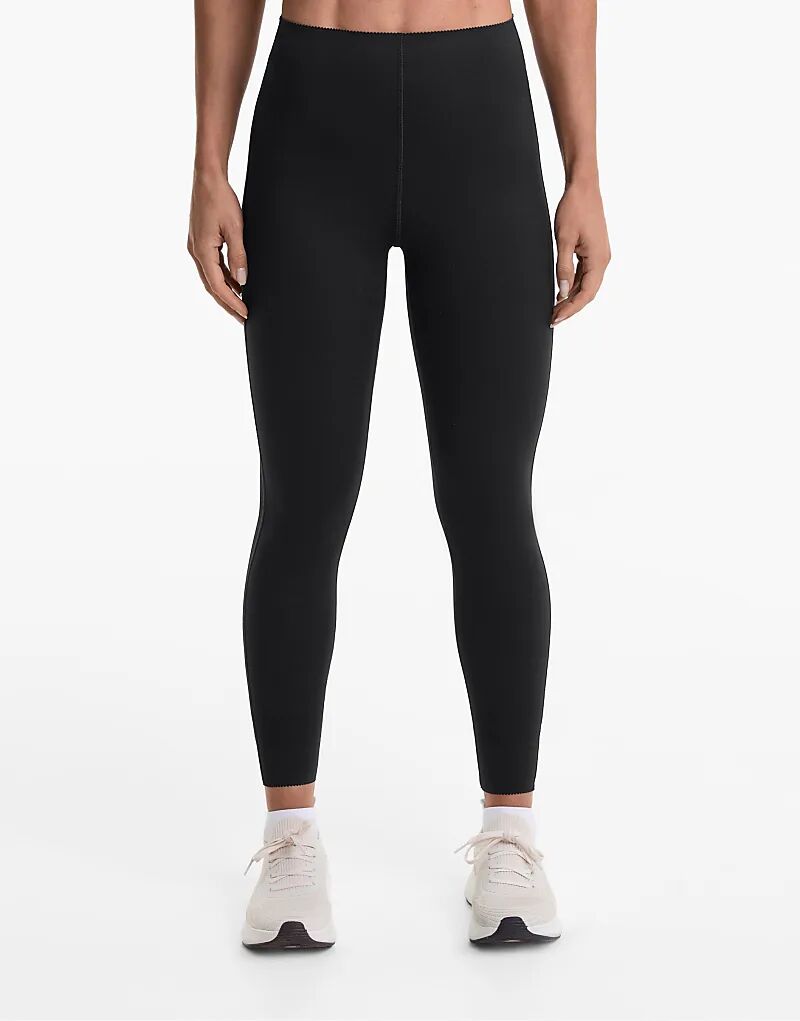 

Леггинсы Oysho Extra-compressive core-control длиной до щиколотки 65 см, черного цвета