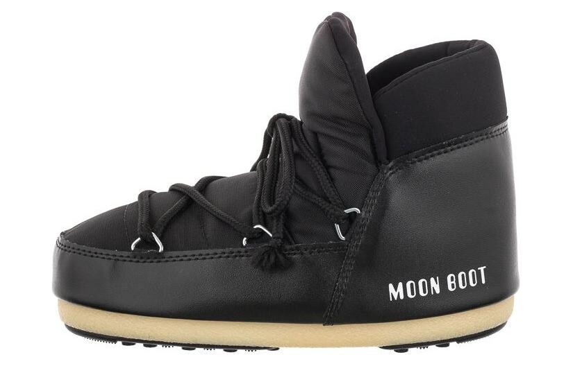 

Ботинки с логотипом и подкладкой Moon Boot, черный/белый