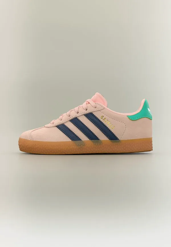 Кроссовки gazelle унисекс Adidas Originals, Blush Pink/Night Indigo/Hi Res Green