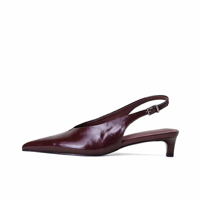 SHOEMAKER QUEEN Женские туфли на высоком каблуке красно-коричневые, цвет Red Brown