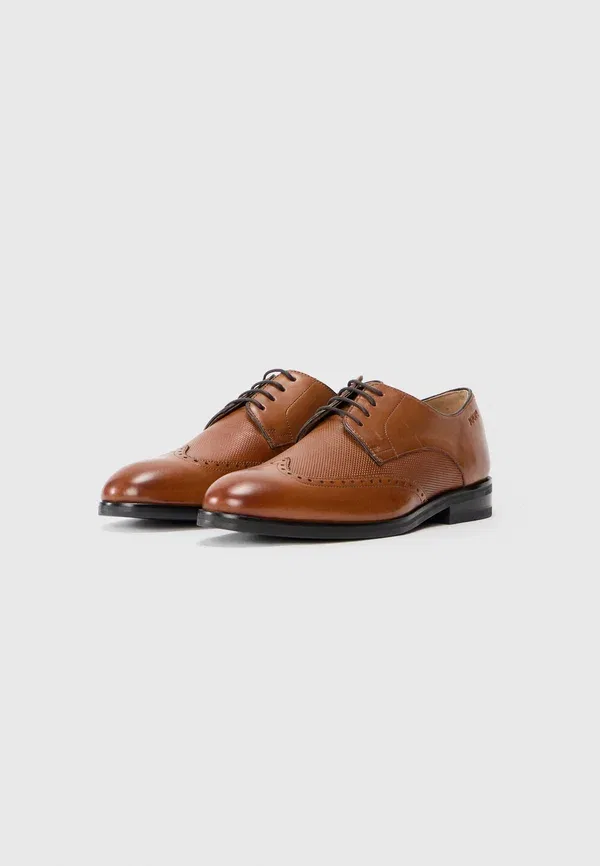Ботинки Pero 1.0 kleitos lace ups Joop!, коньячный — фото 2