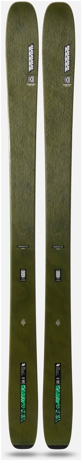 

Новые лыжи K2 Mindbender 106C 183 см, 2026 год выпуска