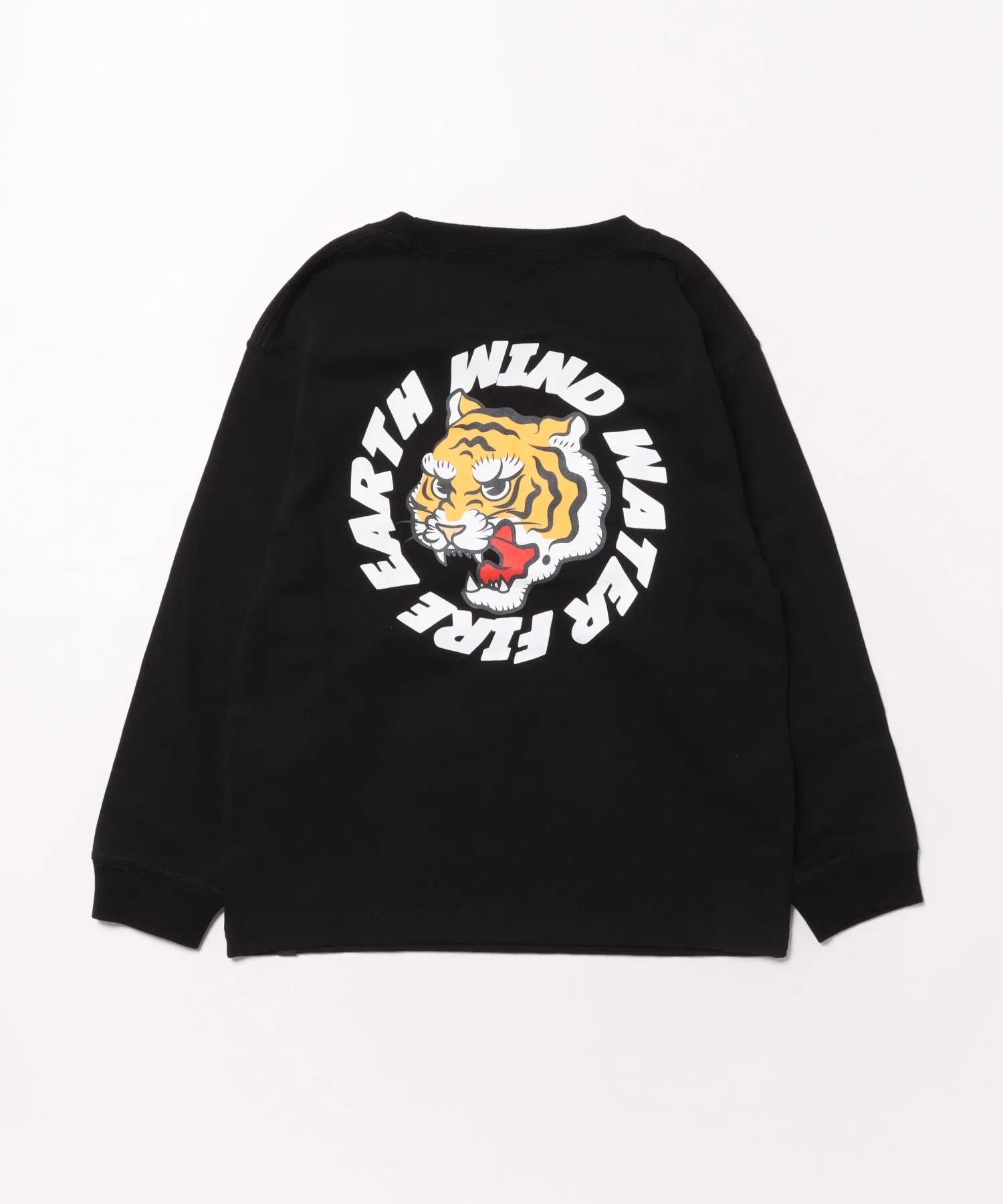 Детская футболка ELEMENT DOVE TIGER LS YOUTH с длинным рукавом чёрная — фото 2