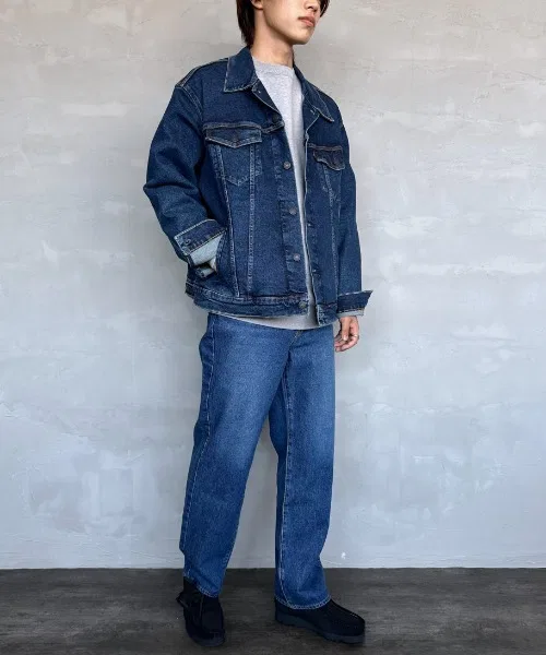 [LEVI'S] Джинсовая куртка "Грузовик" — фото 4