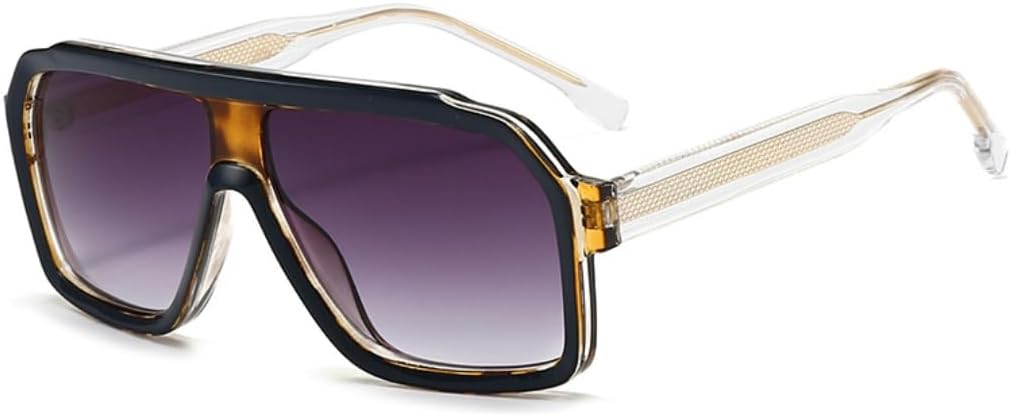 

Солнцезащитные очки с защитой от УФ-излучения UV400 | Большая оправа Tr90 | Линзы ярких цветов для занятий спортом на открытом воздухе и путешествий DSVIGF, C6 Green Amber