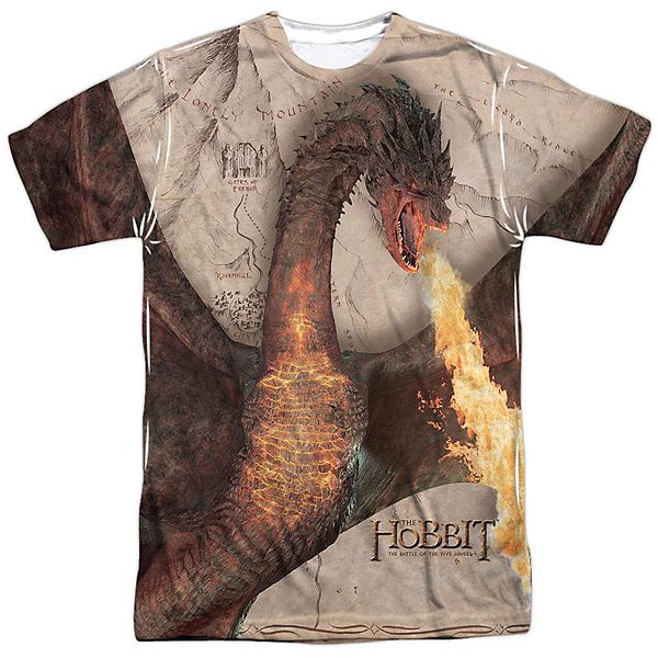 

Футболка Hobbit Smaug Attack Licensed Character