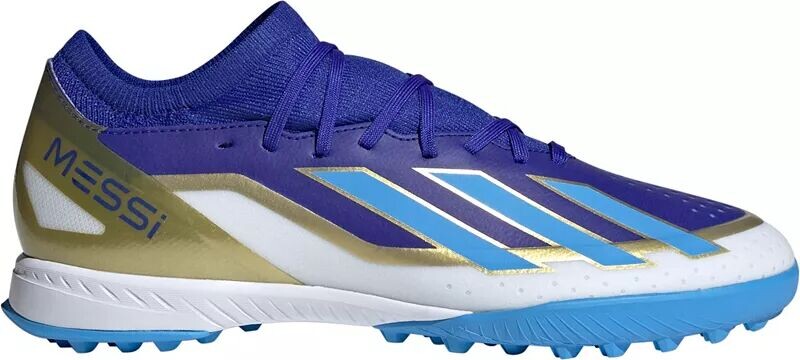 

Футбольные бутсы Adidas X Crazyfast Messi League для газона, синий/белый