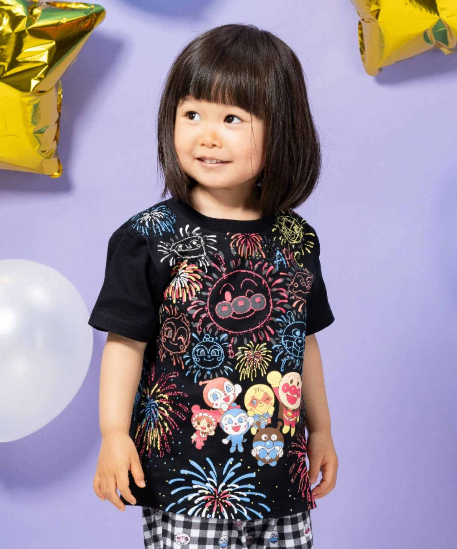 Детская футболка ANPANMAN KIDS COLLECTION с коротким рукавом и принтом — фото 3