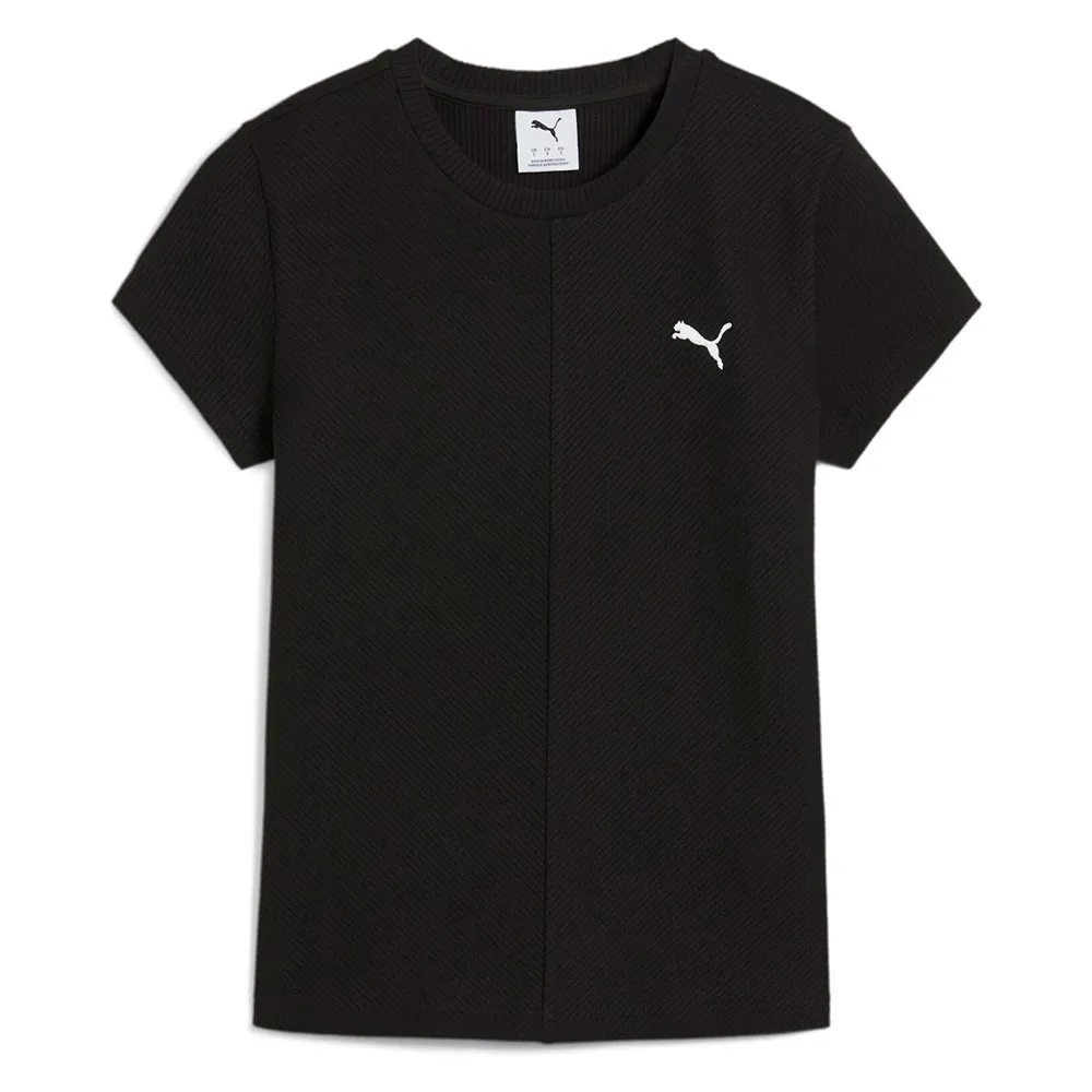 

Футболка с коротким рукавом Puma Wardrobe Essential Slim Fit, черный