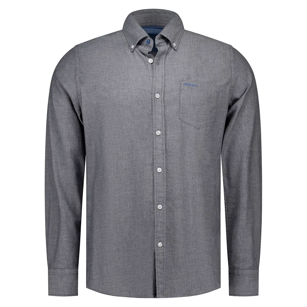 

Рубашка с длинным рукавом Nza New Zealand 25MN502, серый