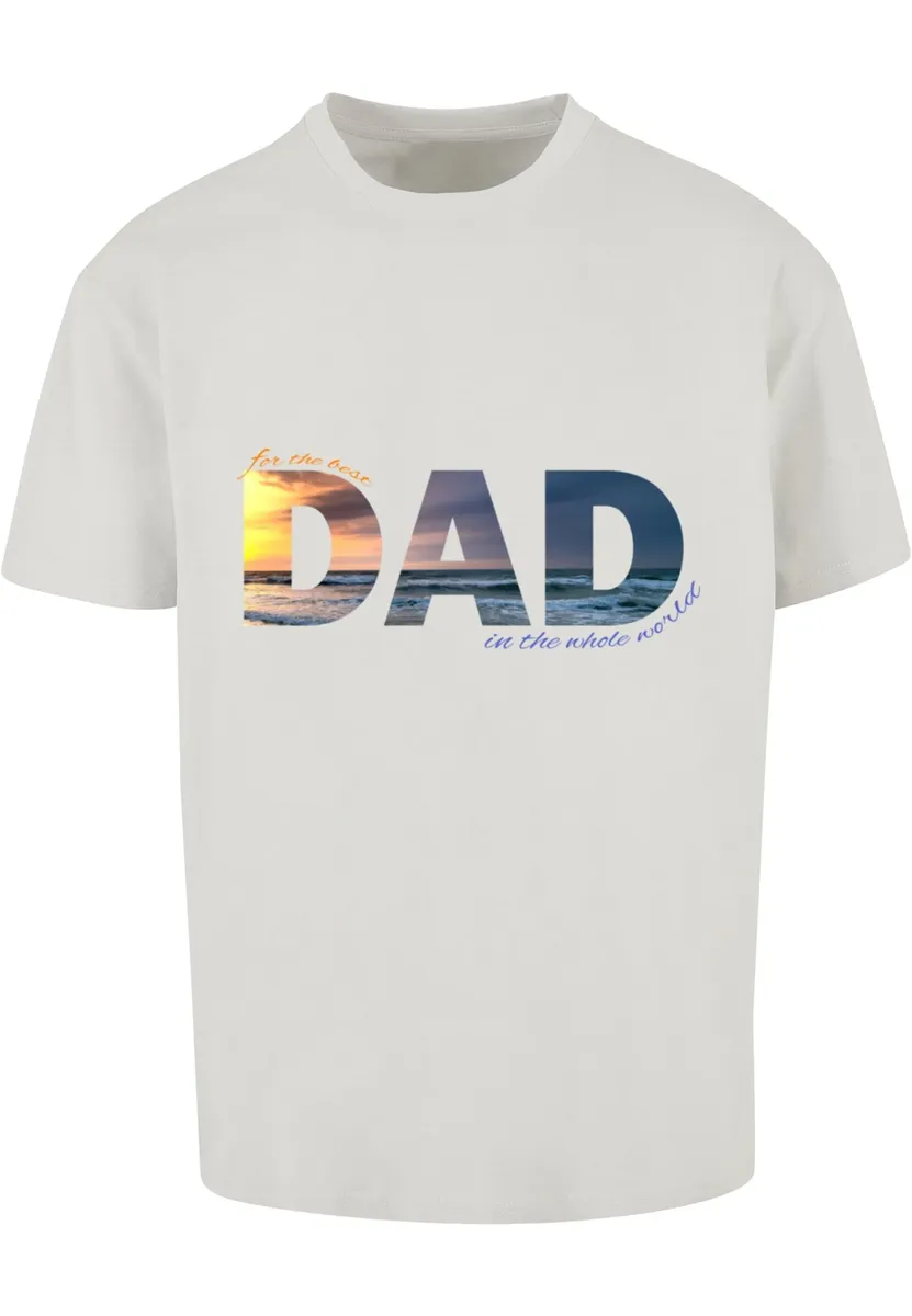 

Футболка Merchcode "Tee Oversize Merchcode Herren For The Best Dad", цвет Lightasphalt