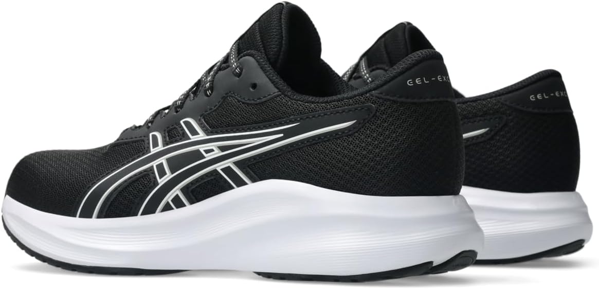 Детские беговые кроссовки ASICS Gel-Excite 11 GS, черный/серый — фото 3