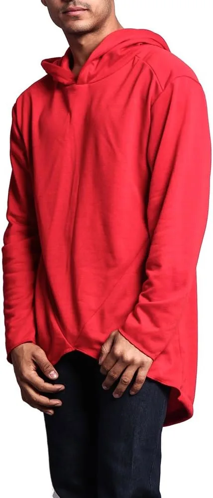 

VICTORIOUS мужской удлиненный кардиган-худи с капюшоном