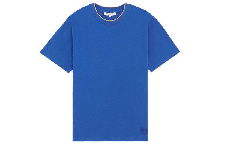 

Maison Kitsune Футболка мужская синяя