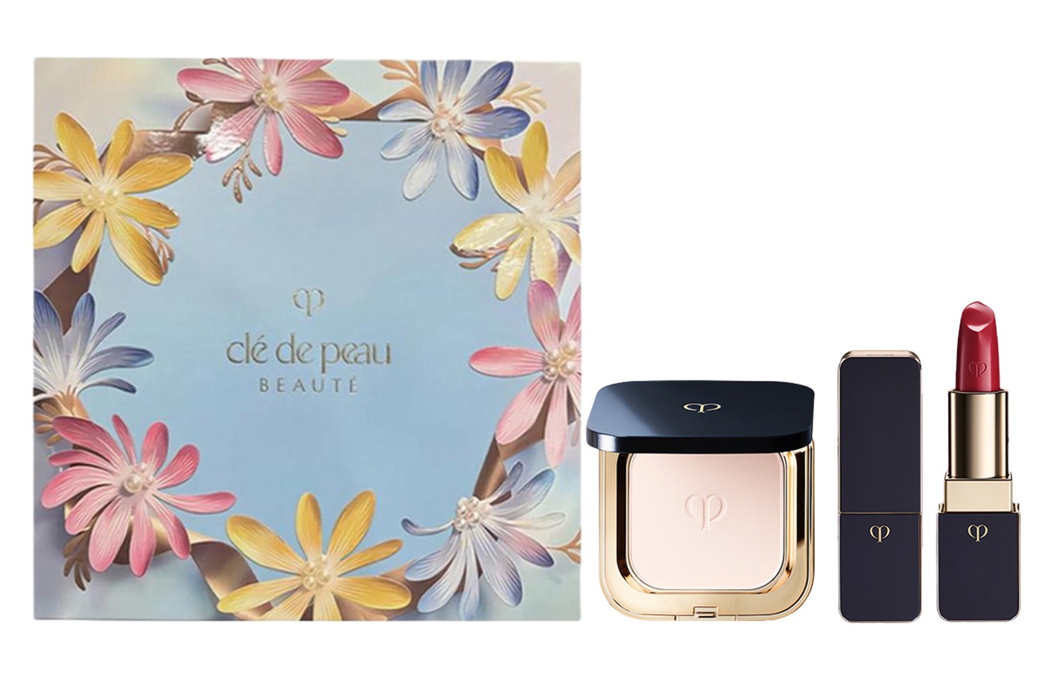 

Clé De Peau Beauté Набор помад radiant pink honey, легко растушевывается, не оставляет следов, 5г+4г